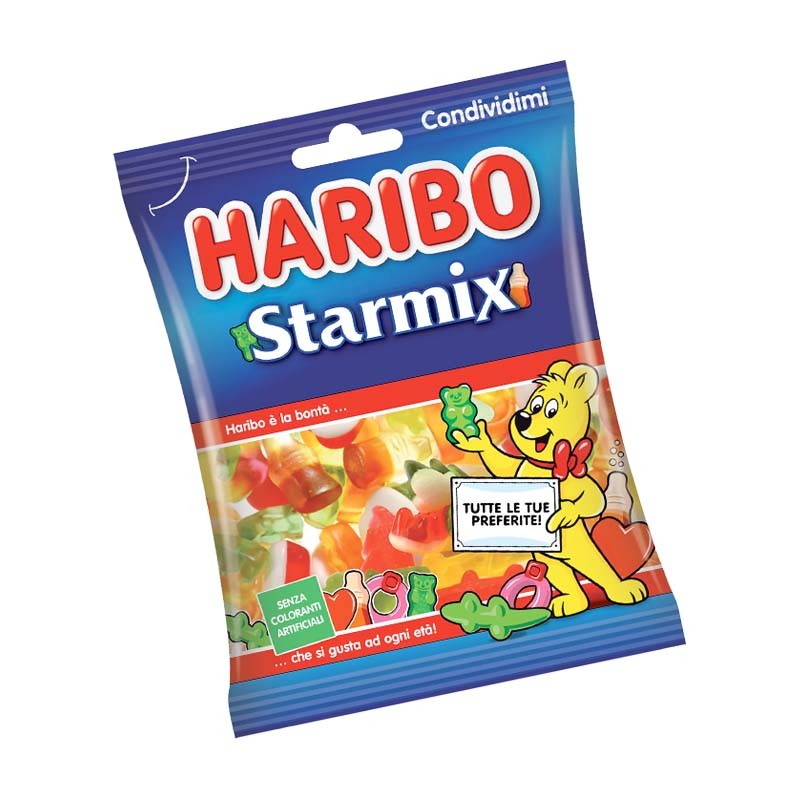 Haribo Starmix 60 gr gommose, 30 pz a cartone Haribo Starmix 60 gr gommose, 30 pz a cartone