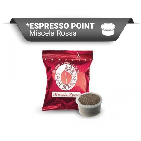 Caffè Borbone - Capsule compatibili Espresso Point, miscela Red, 100 pezzi