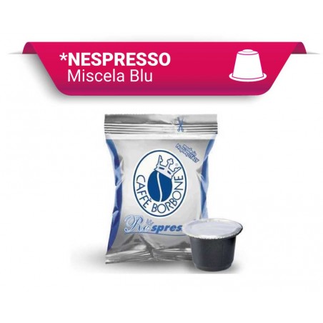 RESPRESSO BLU Caffè Borbone  (compatibili Nespresso) 100 pz