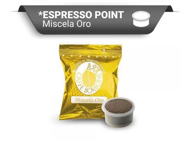 Caffè Borbone Miscela Oro - Capsule compatibili Espresso Point 50 pz