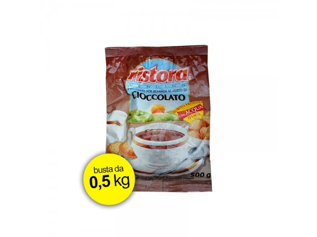 CIOCCOLATO, Solubile Ristora da 500 gr