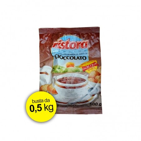 CIOCCOLATO, Solubile Ristora da 500 gr