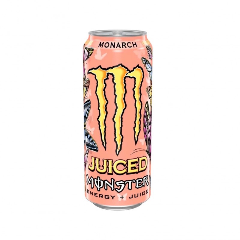 MONSTER Energy + Juice Monarch 500 ml, confezione da 24 pezzi