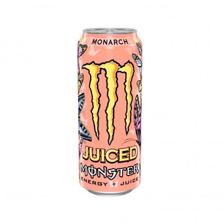 MONSTER Energy + Juice Monarch 500 ml, confezione da 24 pezzi