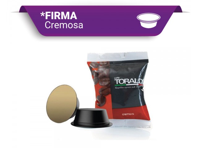 CREMOSA Toraldo Capsule compatibili Firma 100 Pz