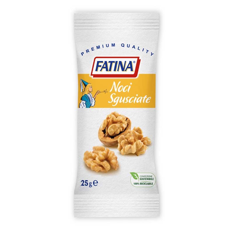 Noci sgusciate Fatina 25 gr, confezione 26 pezzi scad. maggio Noci sgusciate Fatina 25 gr, confezione 26 pezzi scad. maggio