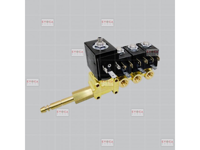GRUPPO 4EV. 2+2+2+3VIE 24V+LANCIA-INSERTI INOX-
