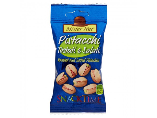 pistacchio Mister Nut Wellness 25 gr, confezione 24 pz