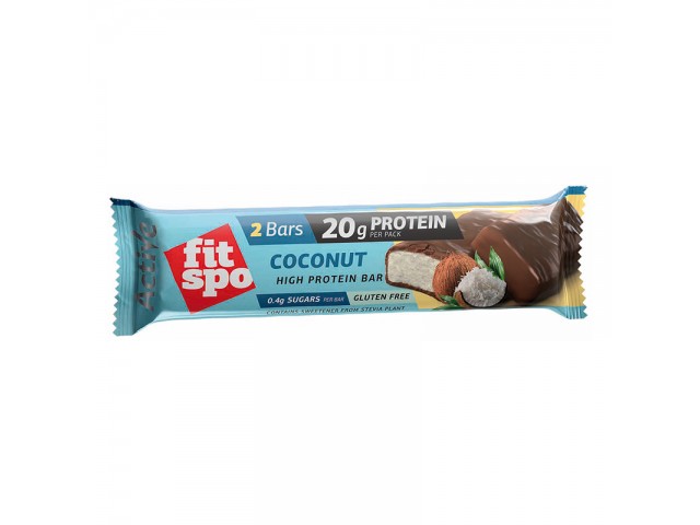 PROTEIN BAR ACTIVE al COCCO 60gr  12 pz (15 gr proteine a barretta )