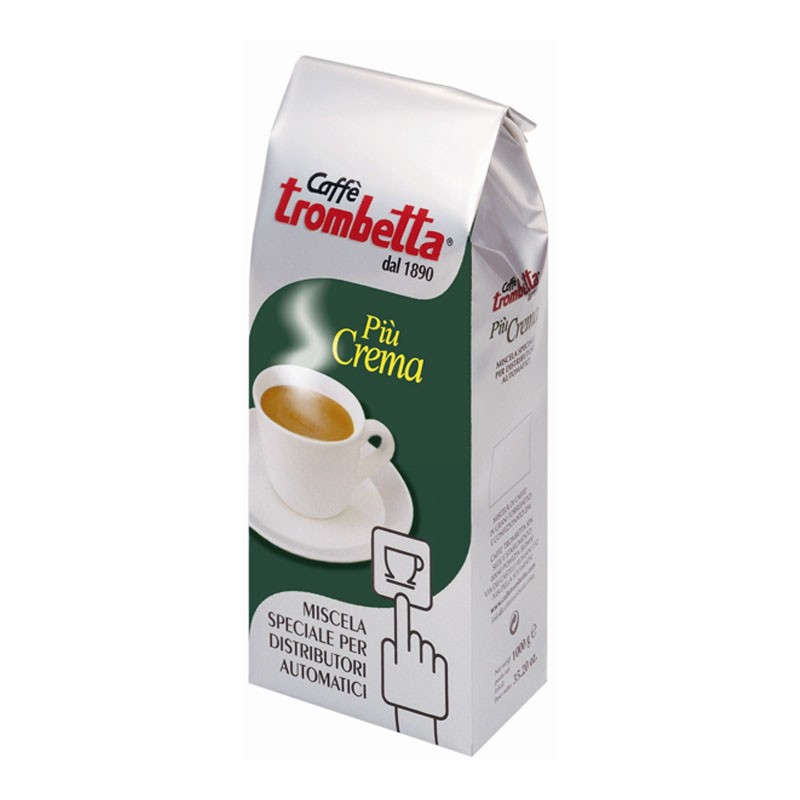 Caffè Trombetta Più Crema in grani 1 kg