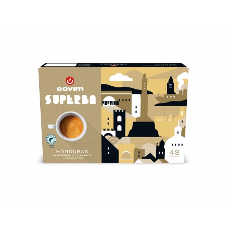 HONDURAS BIO Capsule Superba Caffè COVIM - blister da 48, conf 5x48 pz