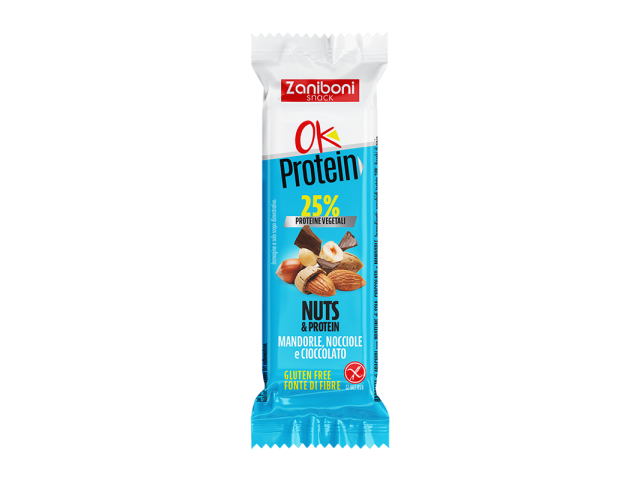 NUTS - PROTEICO Dispensa Zaniboni 40 gr, confezione 20 pz