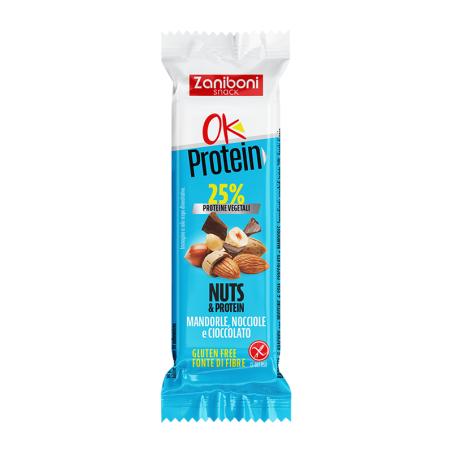 NUTS - PROTEICO Dispensa Zaniboni 40 gr, confezione 20 pz