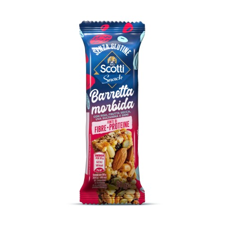 Barretta morbida Riso Scotti  35 gr, confezione 24 pz