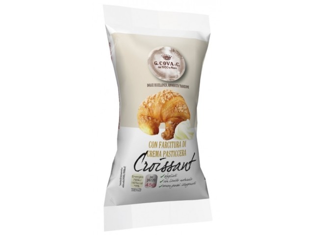 CORNETTO CREMA 45 gr Giovanni Cova &amp; C, confezione da 6 pz