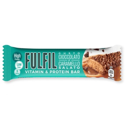 FUL FIL CARAMELLO Ferrero Protein bar 15 PZ DA 55 GR (20 gr proteine a barretta )