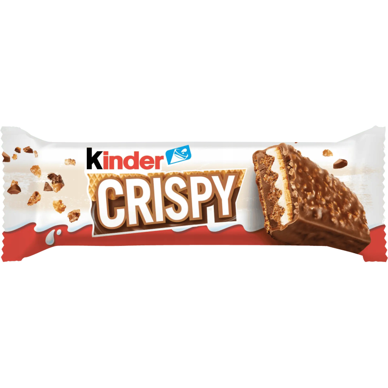 CRISPY KINDER Ferrero 34 GR 1 CONF DA 5PZ CRISPY KINDER Ferrero 34 GR 1 CONF DA 5PZ