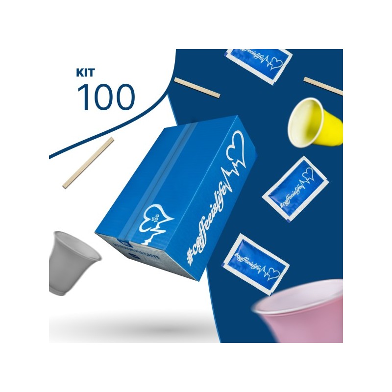 Kit accessori ocs ALTEREGO plastica 100 pz