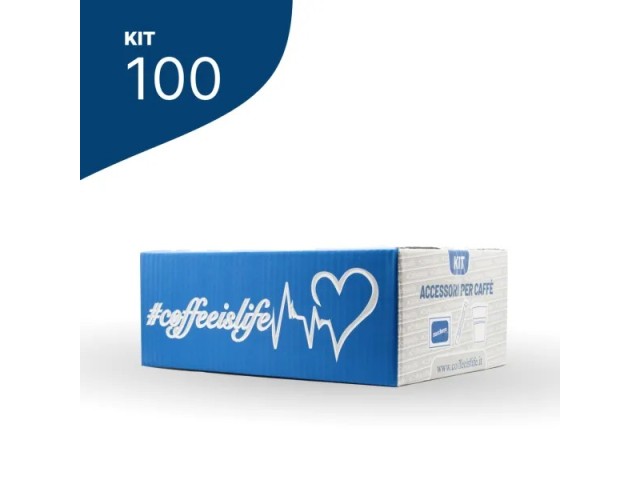 Kit accessori ocs ALTEREGO plastica 100 pz