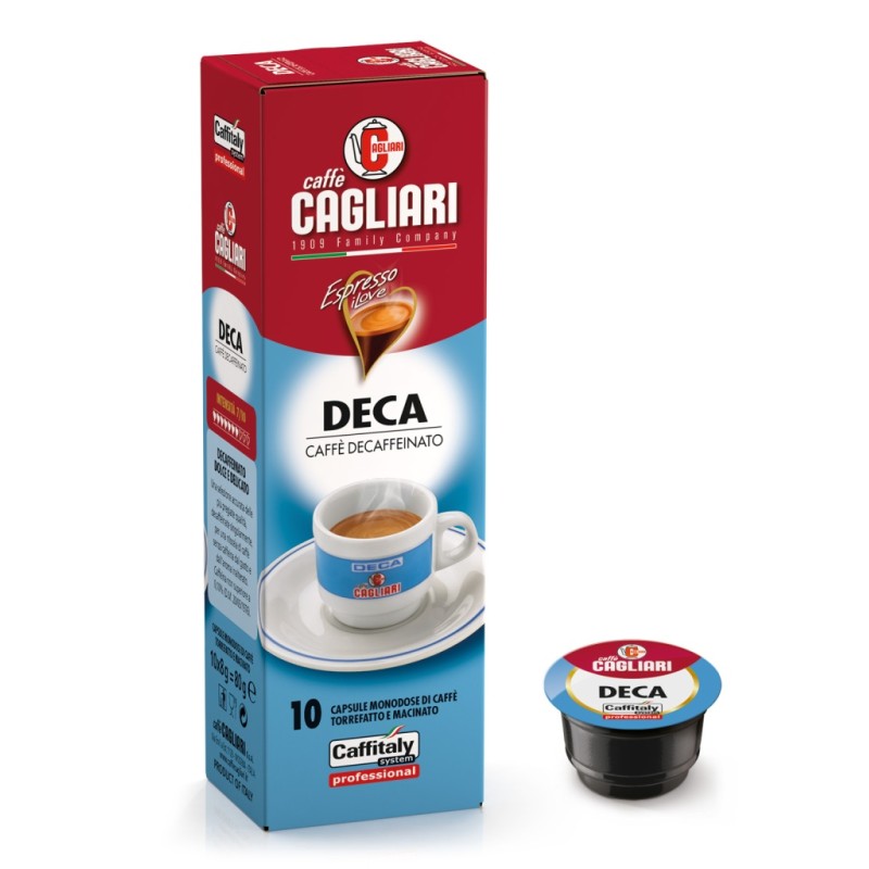 DECA CAGLIARI Caffitaly System PROFESSIONAL  (Sistema chiuso)box da 10 cps