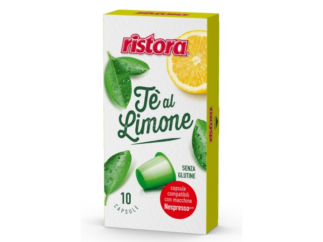 Ristora - Capsule Thè Limone compatibili Nespresso, blister 6 x10 pz