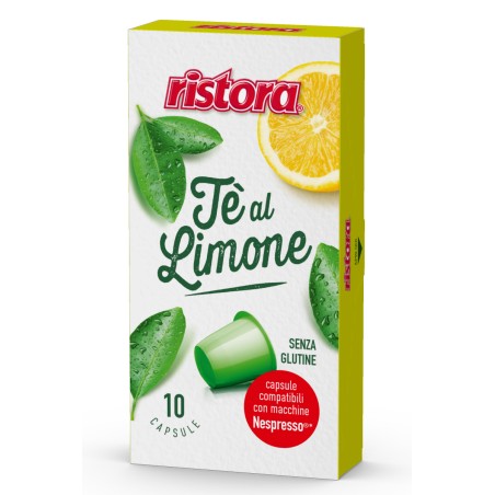 Ristora - Capsule Thè Limone compatibili Nespresso, blister 6 x10 pz