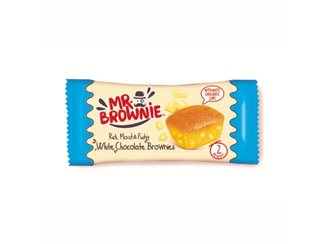 BROWNIE CIOCCOLATO BIANCO 50 GR 30 PZ