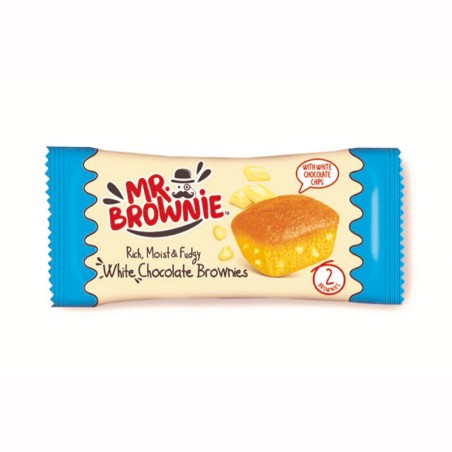 BROWNIE CIOCCOLATO BIANCO 50 GR 30 PZ