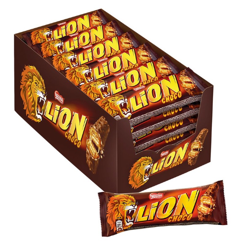 LION 42 gr , confezione 24 pz LION 42 gr , confezione 24 pz