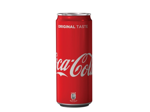Coca Cola lattina SLEEK 33 cl, confezione da 24 pezzi
