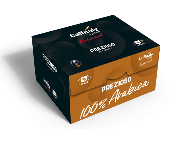 PREZIOSO Caffitaly System PROFESSIONAL  (Sistema chiuso)box da 96 cps
