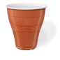 BICCHIERE 160CC ECONIC BROWN 100% RICICLABILE ARISTEA  3000 PZ - PLASTICA
