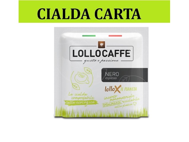 NERA Cialda carta 44 Lollo Caffè, cartone 150 pz