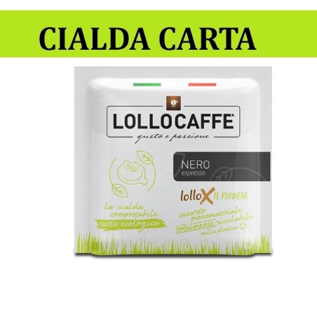 NERA Cialda carta 44 Lollo Caffè, cartone 150 pz