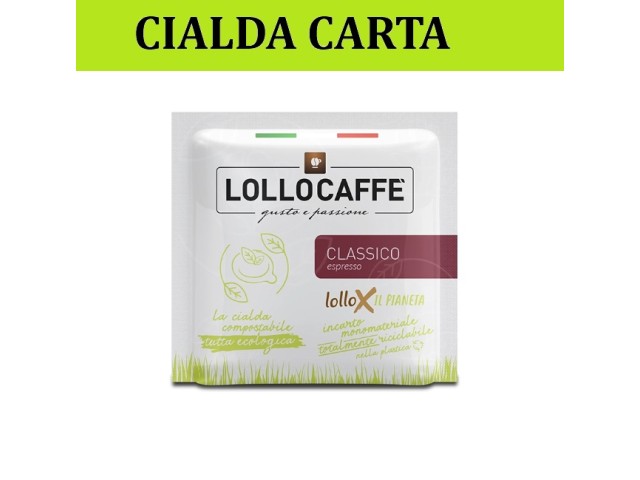 CLASSICA Cialda Carta 44 Lollo Caffè, cartone 150 pz