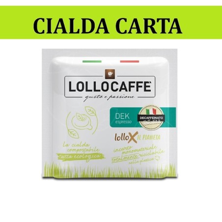 DEK Cialda carta 44 Lollo Caffè, cartone 150 pz
