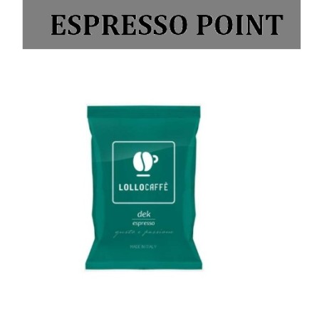 DEK Espresso Point caffè Lollo, 100 pz