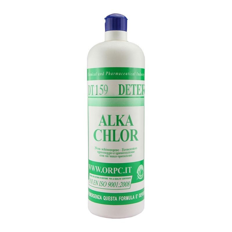 ORPC Alka Chlor DT 159 Deter sanificante al cloro attivo ORPC Alka Chlor DT 159 Deter sanificante al cloro attivo