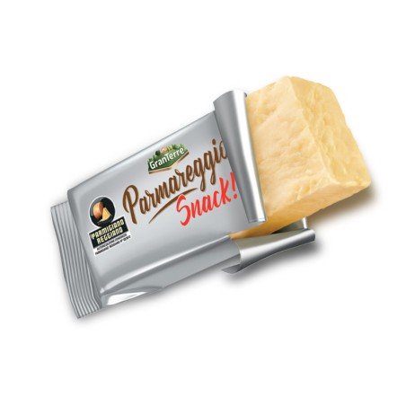 snack e vai ! PARMIGIANO 20g + SFOGLIE NO GLUTINEx12 PZ