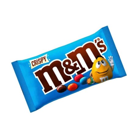 M&M's Crispy ( blu )36 gr, mars confezione 24 pz
