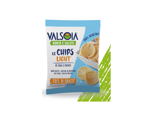 SNACK CHIPS VALSOIA  DA 25 GR SENZA GLUTINE  24 PZ