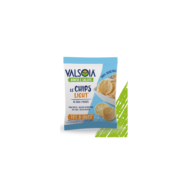 SNACK CHIPS VALSOIA DA 25 GR SENZA GLUTINE 24 PZ SNACK CHIPS VALSOIA DA 25 GR SENZA GLUTINE 24 PZ