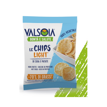 SNACK CHIPS VALSOIA  DA 25 GR SENZA GLUTINE  24 PZ