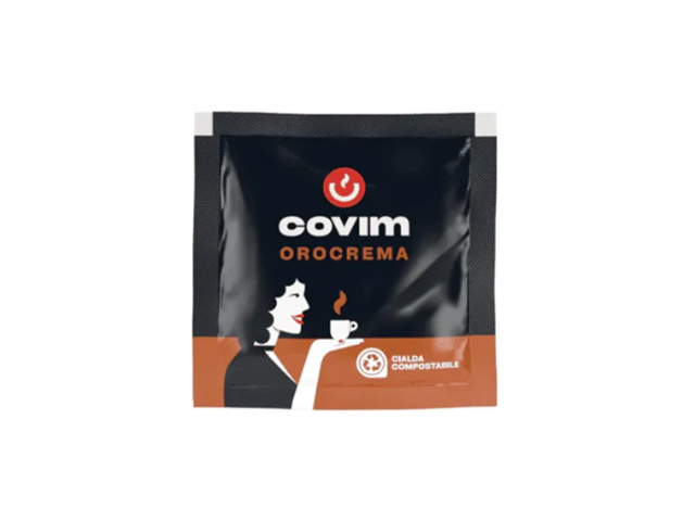 OROCREMA Covim Caffè - Caffè in cialde diametro 44,  150 pz