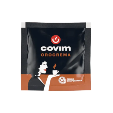 OROCREMA Covim Caffè - Caffè in cialde diametro 44, 150 pz