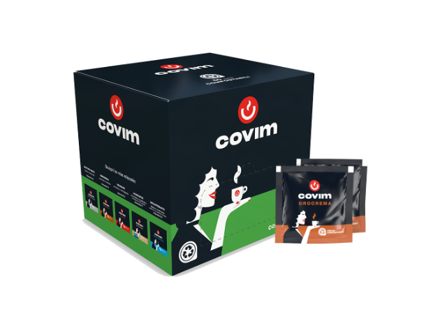 OROCREMA Covim Caffè - Caffè in cialde diametro 44,  150 pz