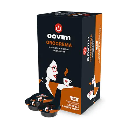 OROCREMA Covim Caffè - compatibili A Modo Mio 2x48 pz
