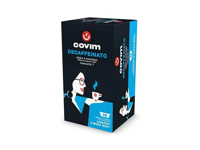 DECAFFEINATO Covim Caffè compatibili A Modo Mio Caffè  2x28 pz