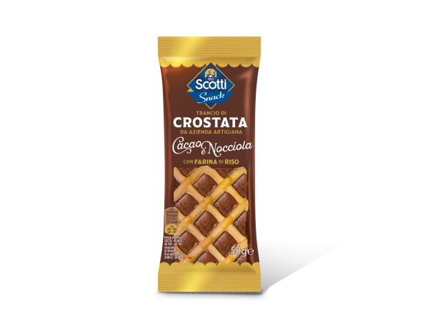 TRANCIO CROSTATA INTEGRALE NOCCIOLA 50GR. 30 PZ