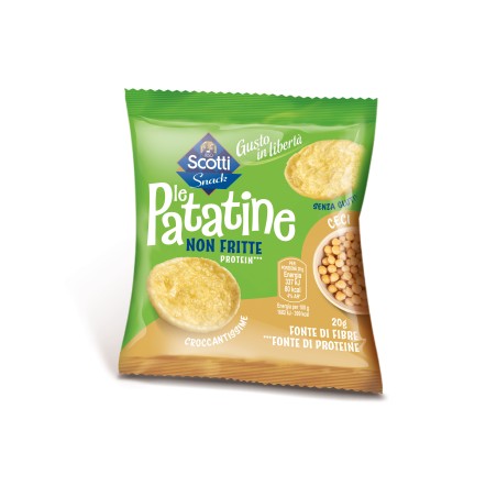 PATATINA NON FRITTA AI CECI PROTEIN SENZA GLUTINE 30GR. 30 PZ